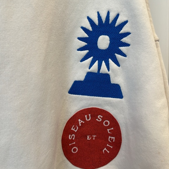 Zara x James Coffman Cream Sweatshirt size XL - Picture 3 of 6